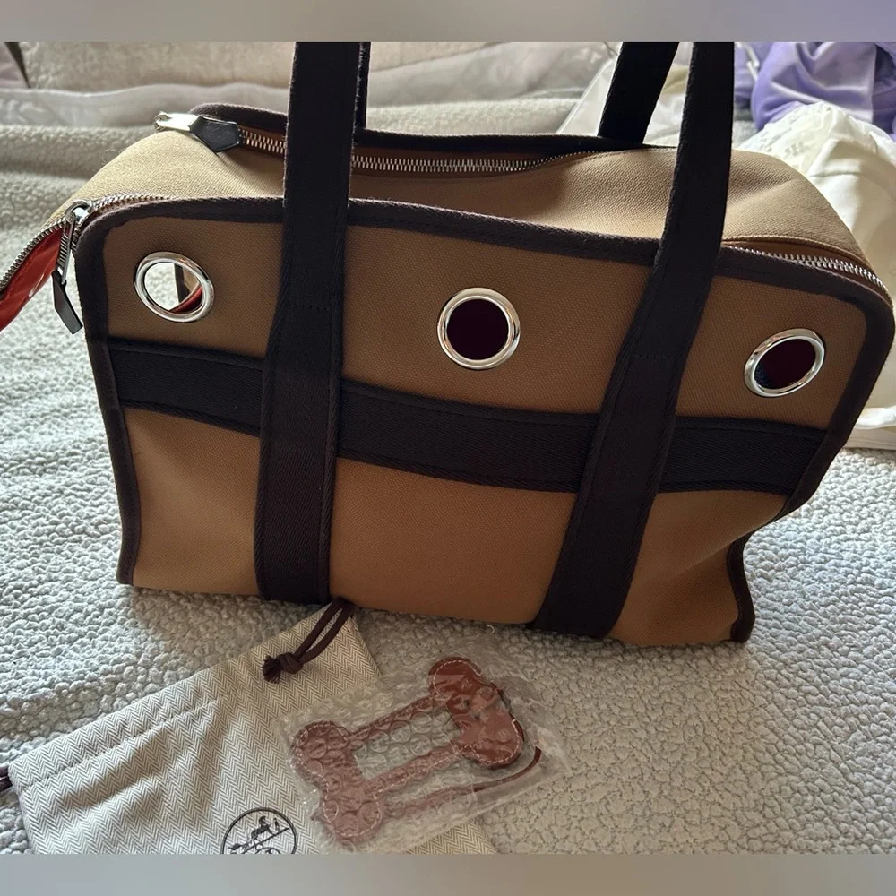 Hermes dog carrier